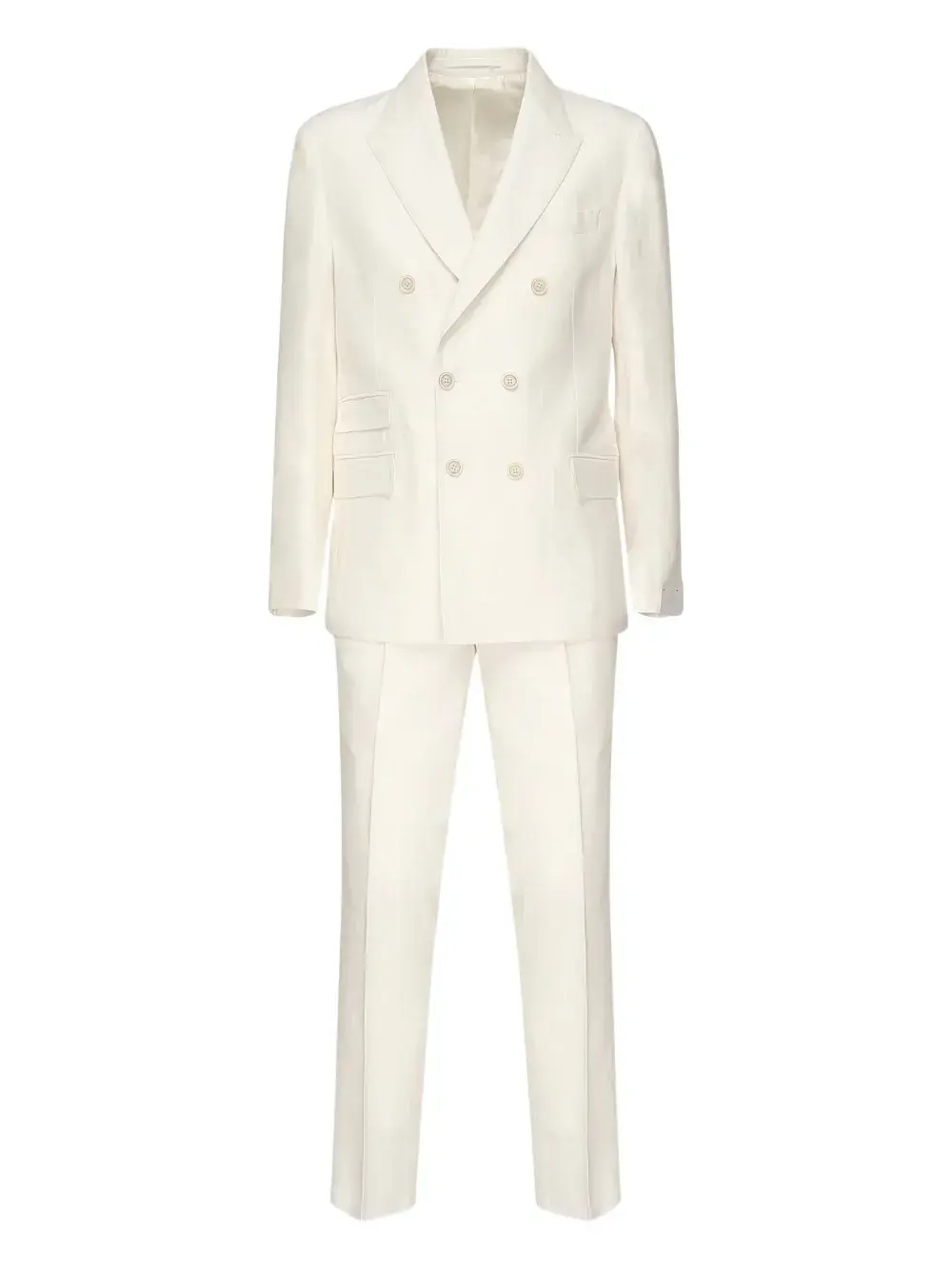 Двубортный костюм Eleventy, белый
Двубортный костюм Eleventy, белый
