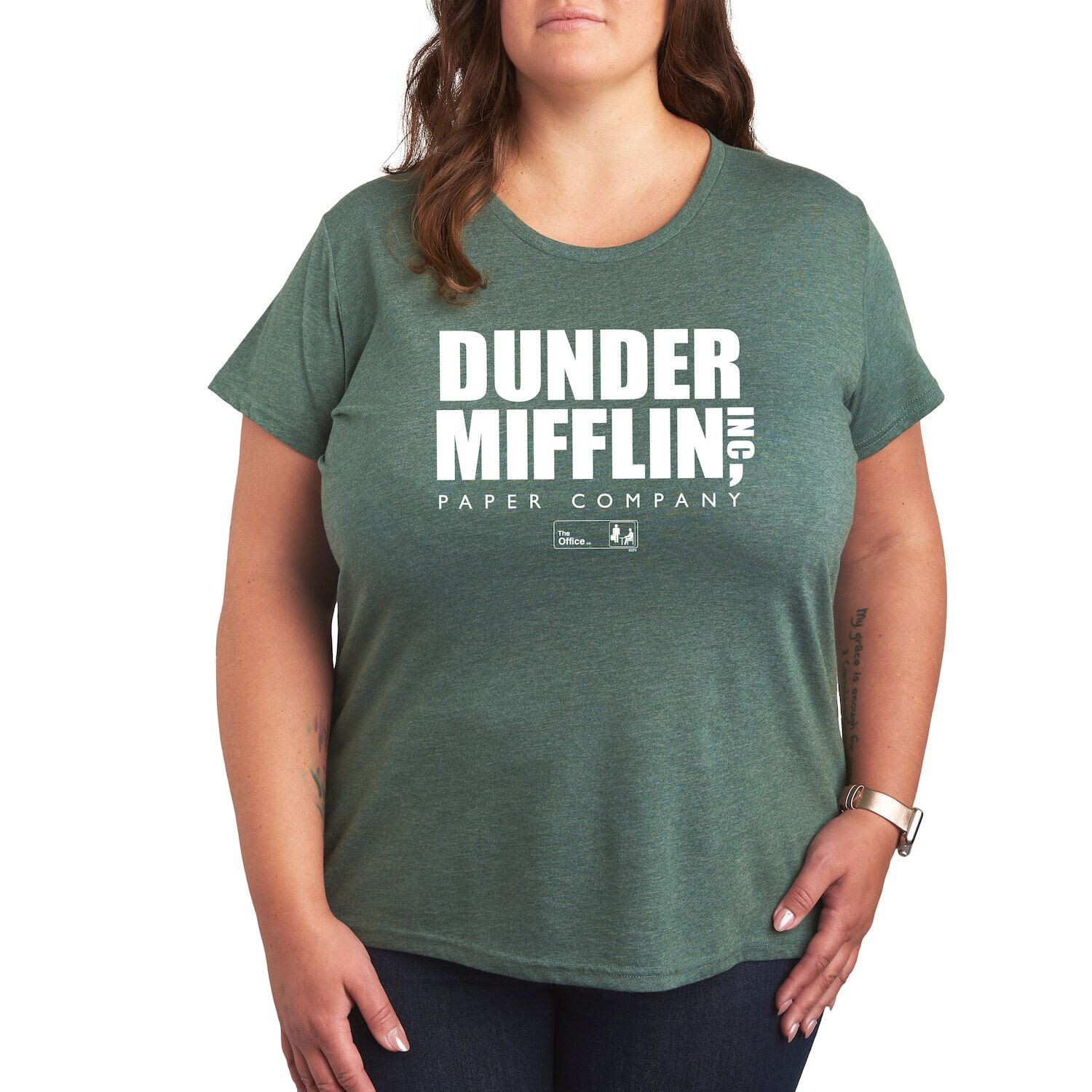 Детская футболка больших размеров The Office с логотипом Dunder Mifflin Licensed Character
Детская футболка больших размеров The Office с логотипом Dunder Mifflin Licensed Character