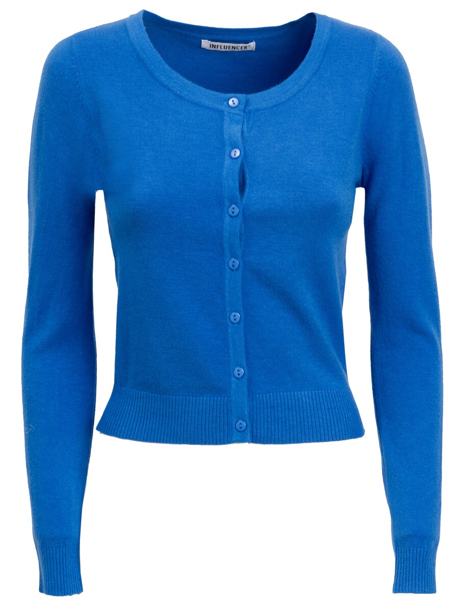 Вязаный кардиган Influencer, синий
Вязаный кардиган Influencer, синий