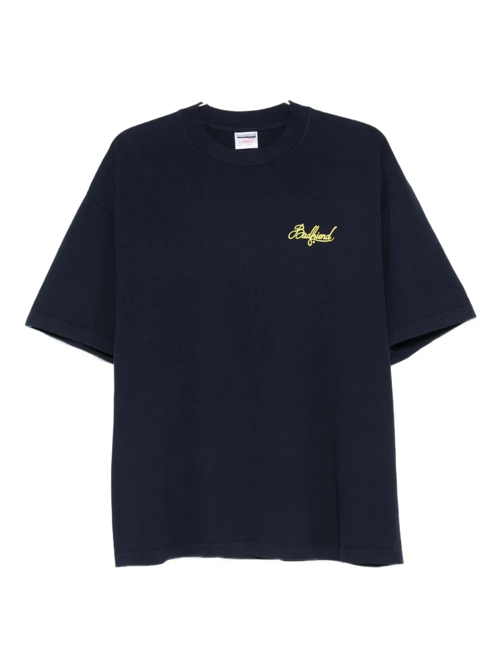 Вышитая хлопковая футболка BADFRIEND, синий
Вышитая хлопковая футболка BADFRIEND, синий