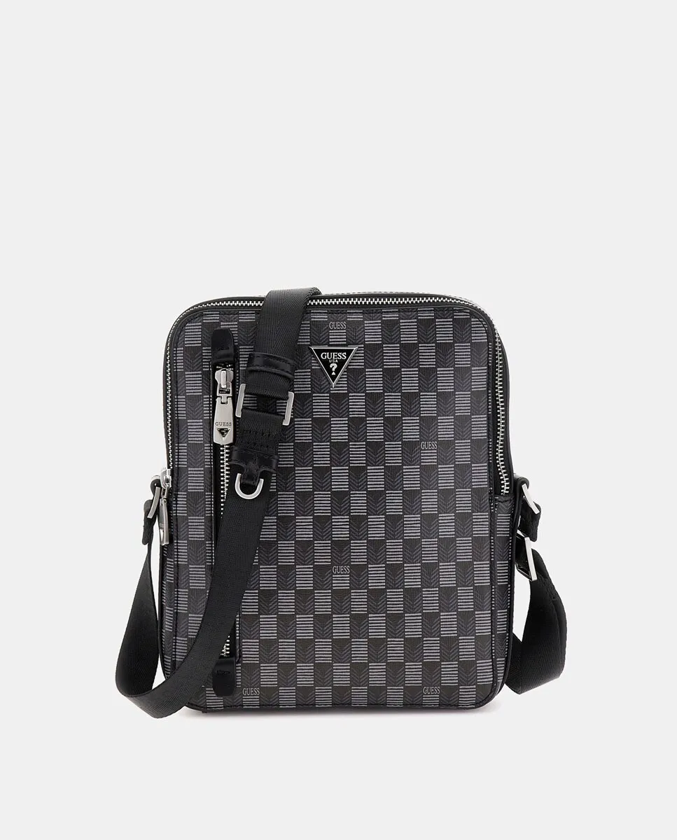 Сумка через плечо Torino с металлическим логотипом Guess, черный
Сумка через плечо Torino с металлическим логотипом Guess, черный