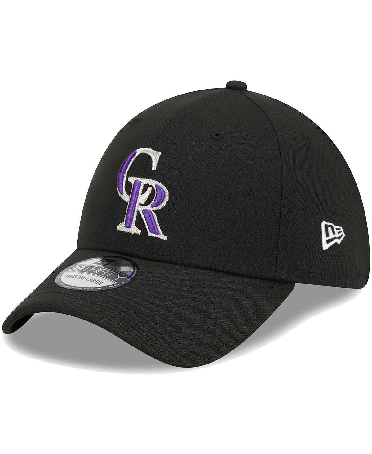 Мужская черная гибкая кепка с логотипом Colorado Rockies 39THIRTY New Era
Мужская черная гибкая кепка с логотипом Colorado Rockies 39THIRTY New Era