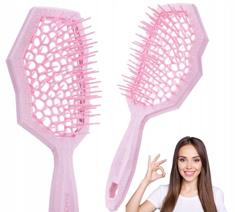 Экологическая массажная щетка для распутывания волос Blackomb Eco, розовая Ponik'S
Экологическая массажная щетка для распутывания волос Blackomb Eco, розовая Ponik'S