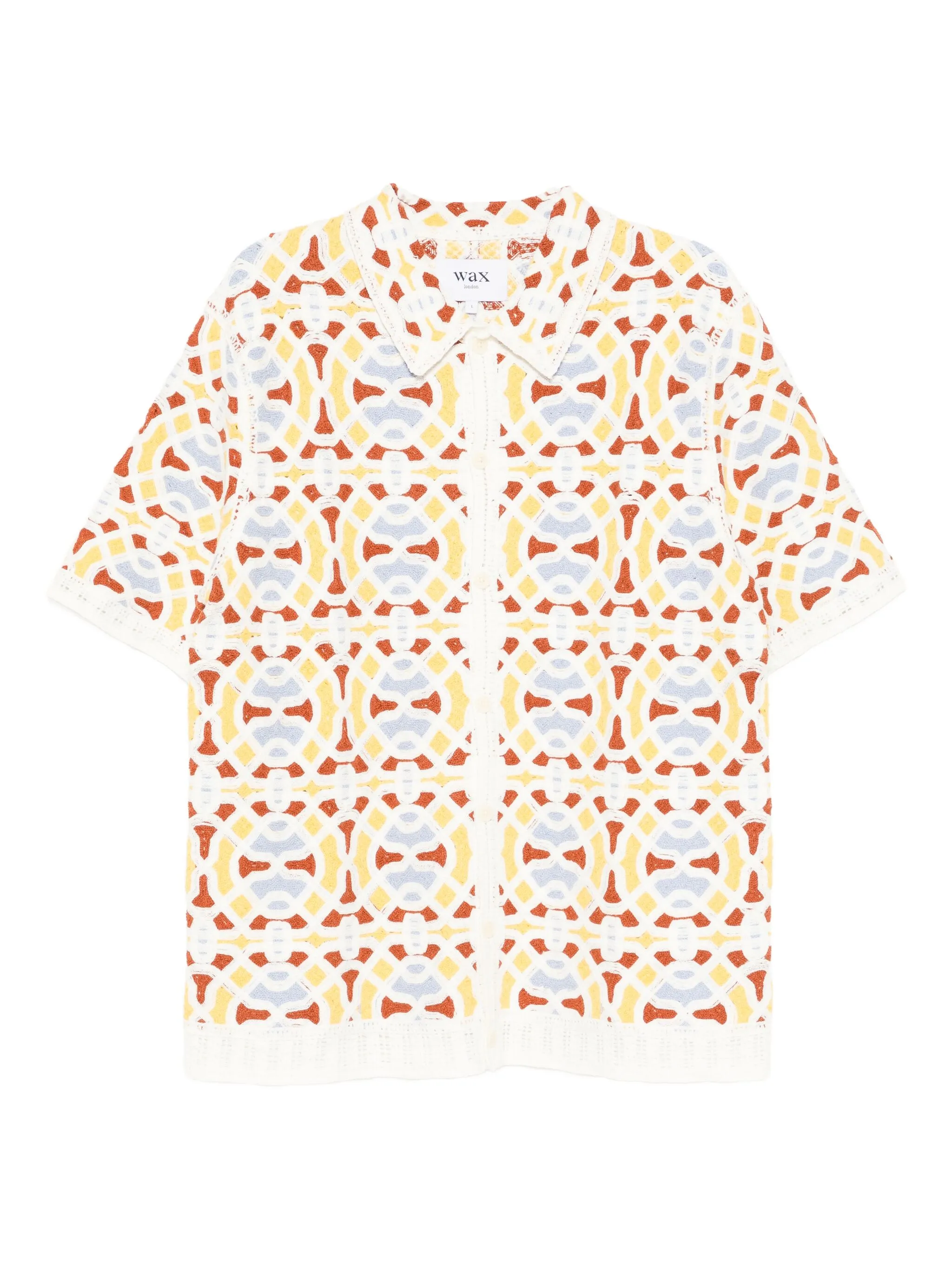 Рубашка Dorset Geo в технике кроше Wax London, горчично-желтый
Рубашка Dorset Geo в технике кроше Wax London, горчично-желтый