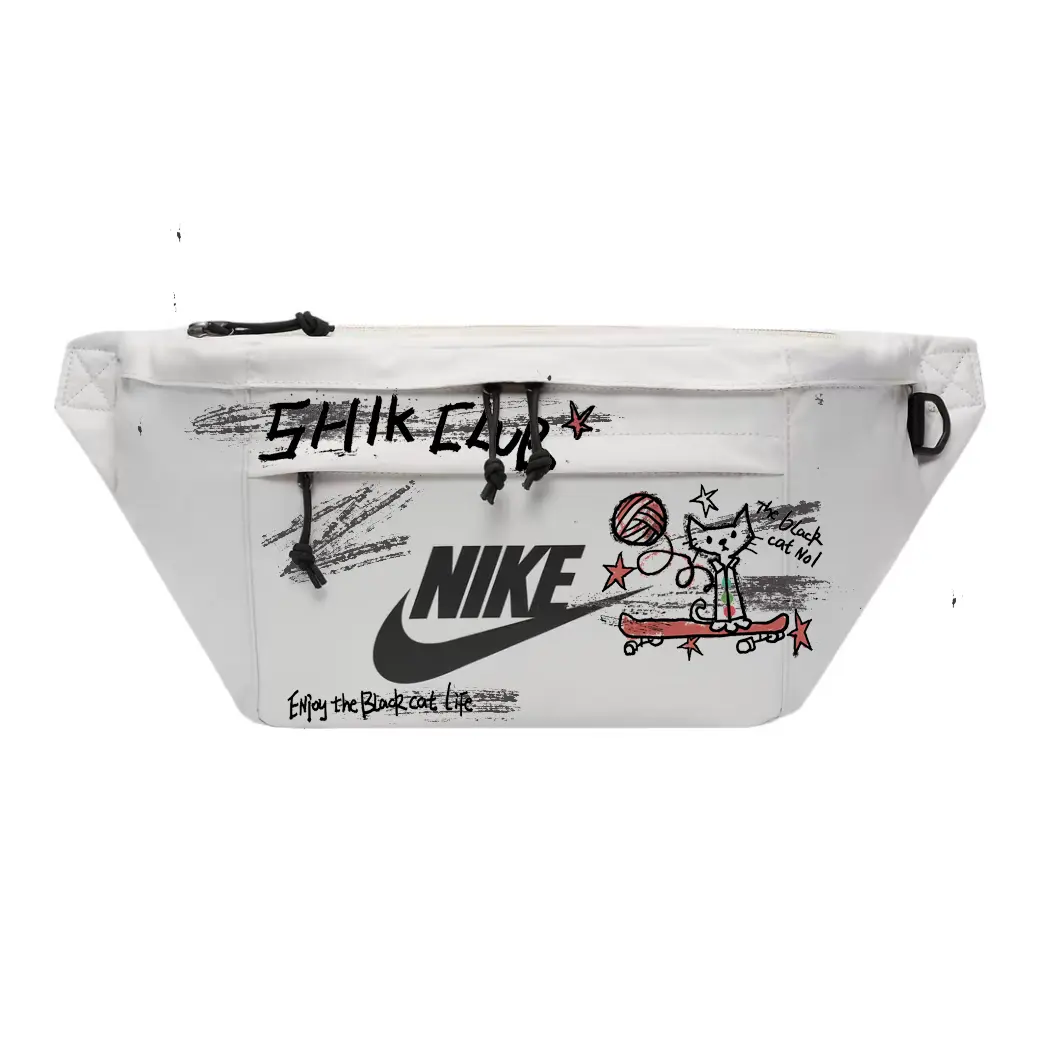 Nike Тканевый поясной рюкзак унисекс светло-серый, Flying Skateboard
Nike Тканевый поясной рюкзак унисекс светло-серый, Flying Skateboard