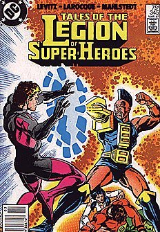 Legion of Super-Heroes (1980 series) #345 (DC Comics)
Legion of Super-Heroes (1980 series) #345 (DC Comics)