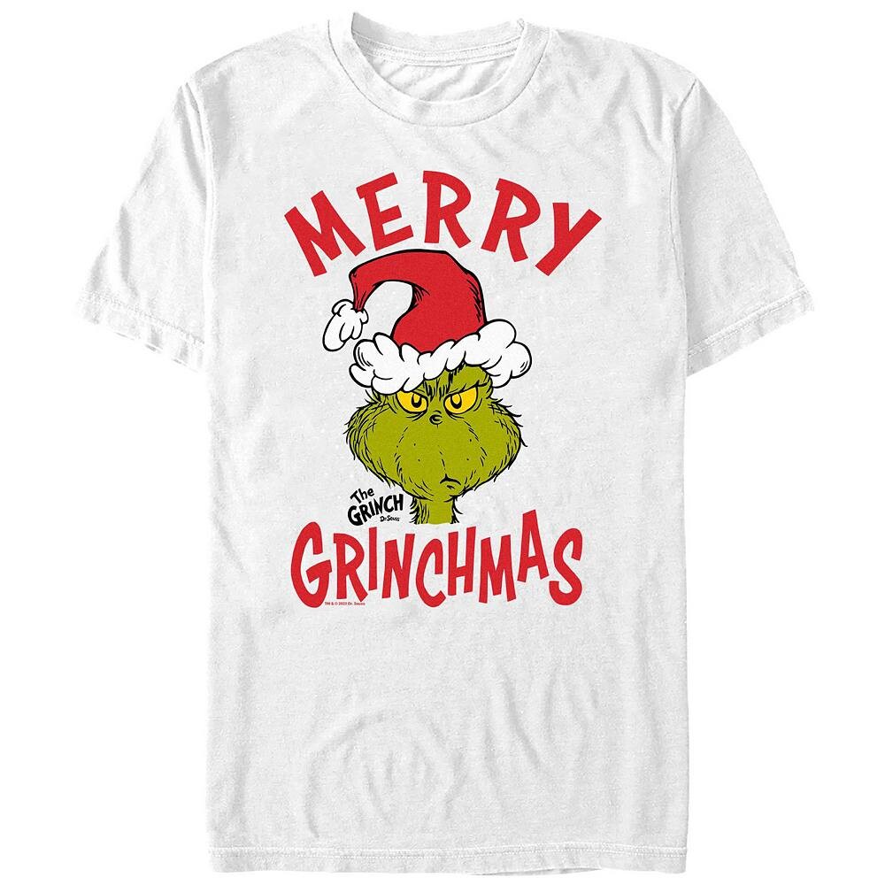 Футболка Big & Tall Dr. Seuss The Grinch с рождественским рисунком Licensed Character, белый
Футболка Big & Tall Dr. Seuss The Grinch с рождественским рисунком Licensed Character, белый