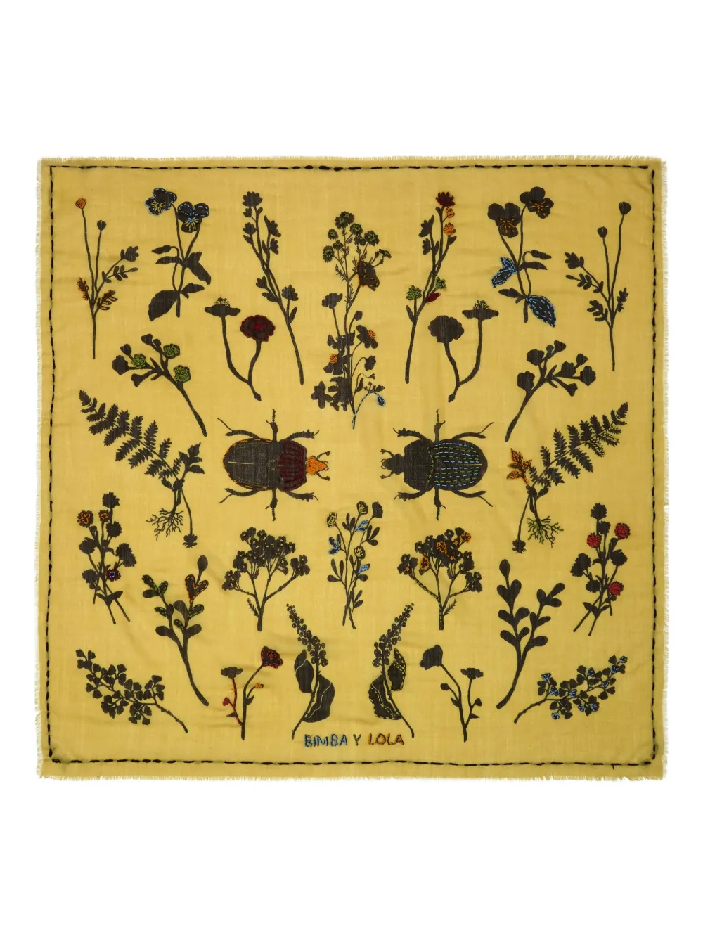 Платок с цветочным принтом Bimba Y Lola, желтый
Платок с цветочным принтом Bimba Y Lola, желтый