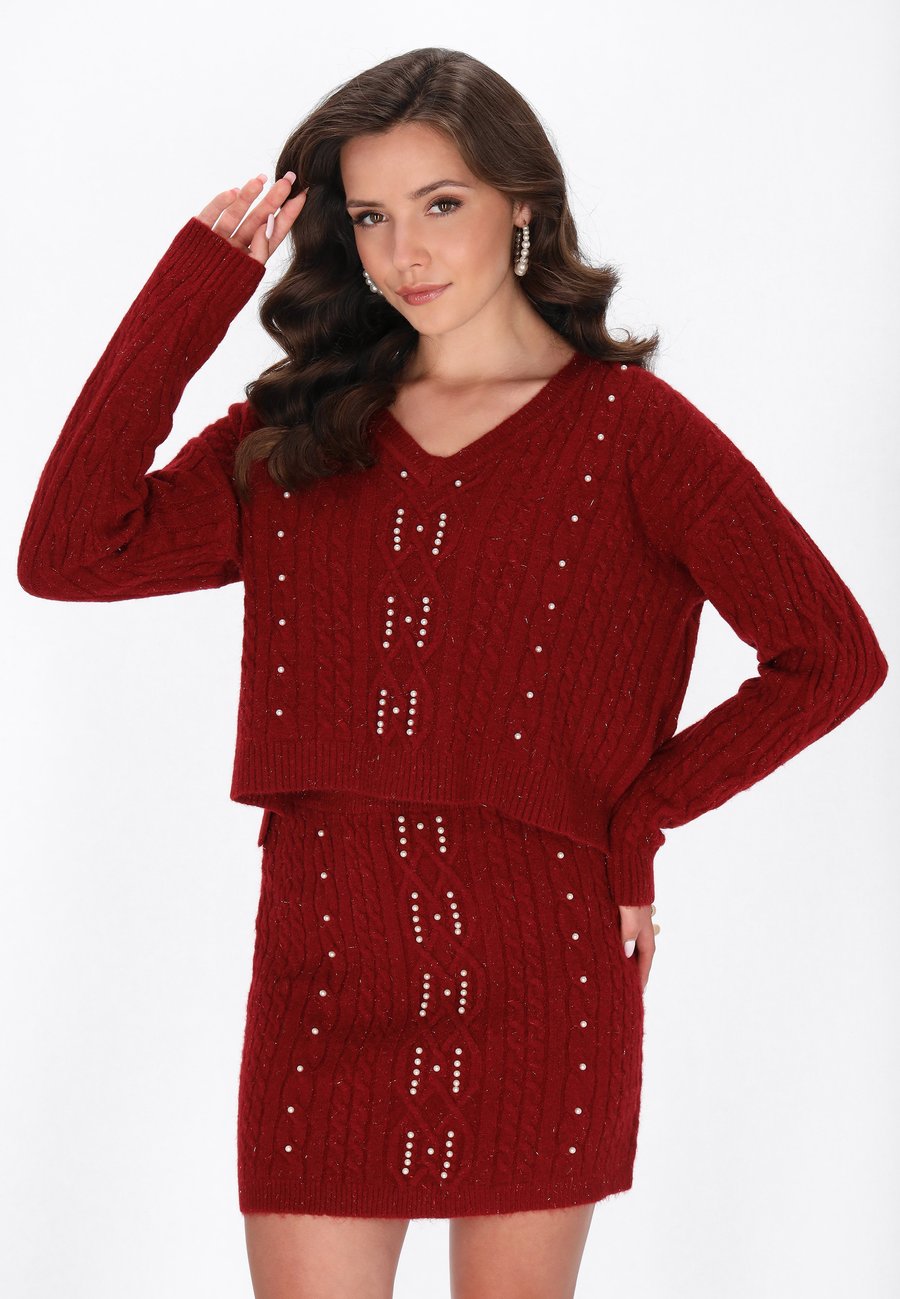 Джемпер faina Jumper, Burgundy/Red
Джемпер faina Jumper, Burgundy/Red