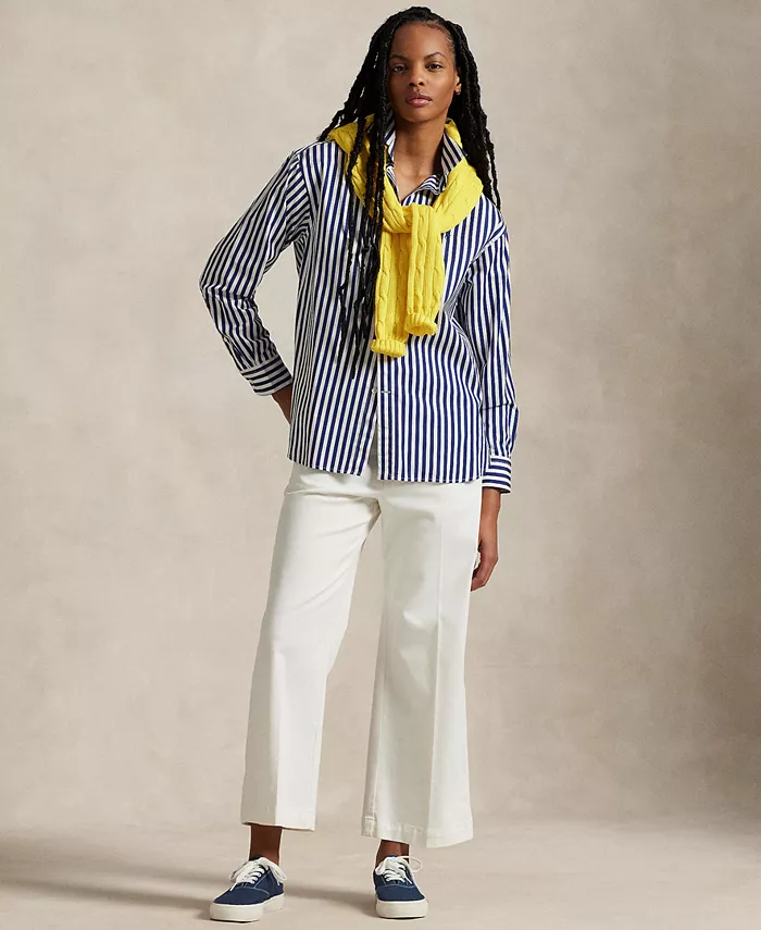 Женские брюки-чинос широкого кроя Polo Ralph Lauren, белый
Женские брюки-чинос широкого кроя Polo Ralph Lauren, белый