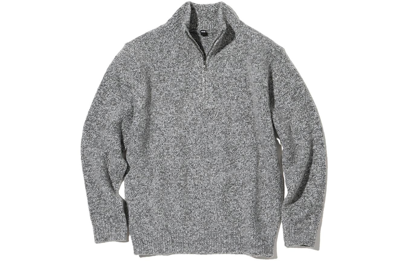 Трикотаж мужской Uniqlo, темно-синий 
Трикотаж мужской Uniqlo, темно-синий