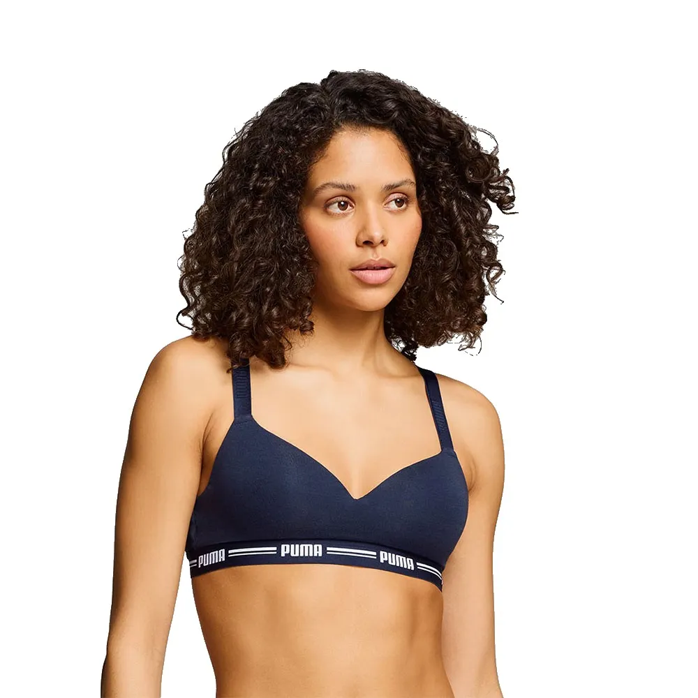 Спортивный бюстгальтер Puma Padded Hang sports bra, синий
Спортивный бюстгальтер Puma Padded Hang sports bra, синий