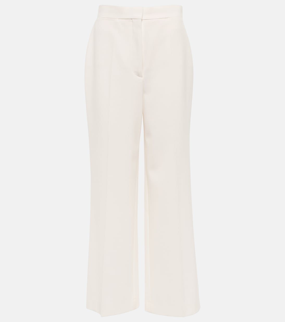 Широкие брюки из твила с высокой талией Stella McCartney, кремовый
Широкие брюки из твила с высокой талией Stella McCartney, кремовый