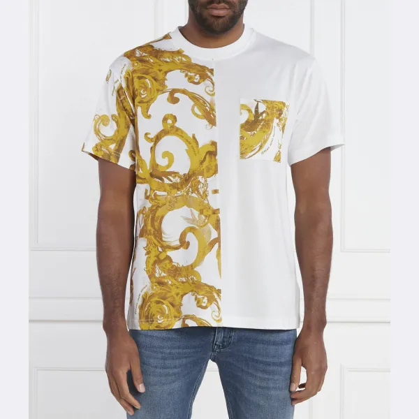 Футболка стандартного кроя Versace, белый
Футболка стандартного кроя Versace, белый