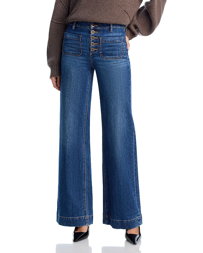 Джинсы Cindy с высокой посадкой и широкими штанинами, средняя стирка Ramy Brook, синий
Джинсы Cindy с высокой посадкой и широкими штанинами, средняя стирка Ramy Brook, синий