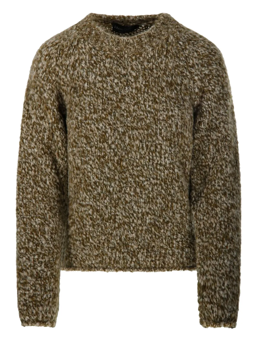 Шерстяной свитер с круглым вырезом Fabrizio Del Carlo, зеленый
Шерстяной свитер с круглым вырезом Fabrizio Del Carlo, зеленый