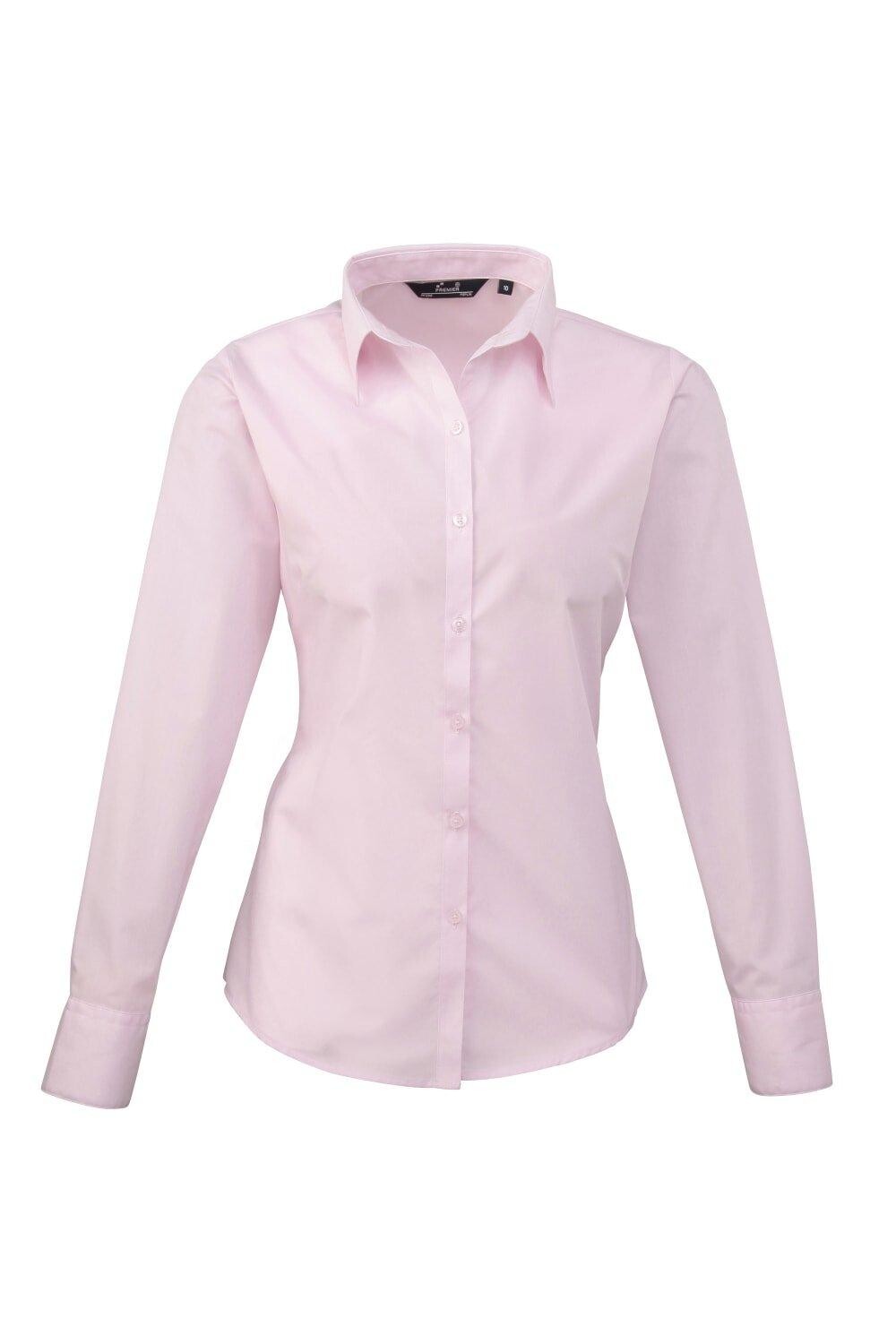 Поплиновая блузка с длинным рукавом. Простая рабочая рубашка. Premier, розовый
Поплиновая блузка с длинным рукавом. Простая рабочая рубашка. Premier, розовый