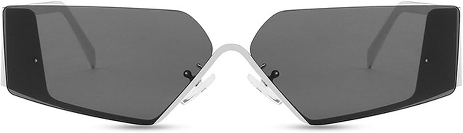 Солнцезащитные очки в стиле ретро с геометрическим рисунком для женщин, роскошные, маленькие, квадратные, с защитой от УФ-излучения UV400, для женщин и мужчин, мода 2000-х, панк-стиль Y2K mincl, Silver Gray
Солнцезащитные очки в стиле ретро с геометрическим рисунком для женщин, роскошные, маленькие, квадратные, с защитой от УФ-излучения UV400, для женщин и мужчин, мода 2000-х, панк-стиль Y2K mincl, Silver Gray