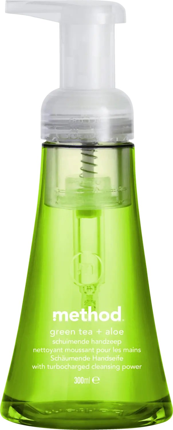 Жидкое мыло Method pflanzenbasierte Schaum-Handseife Grüner Tee & Aloe Vera
Жидкое мыло Method pflanzenbasierte Schaum-Handseife Grüner Tee & Aloe Vera