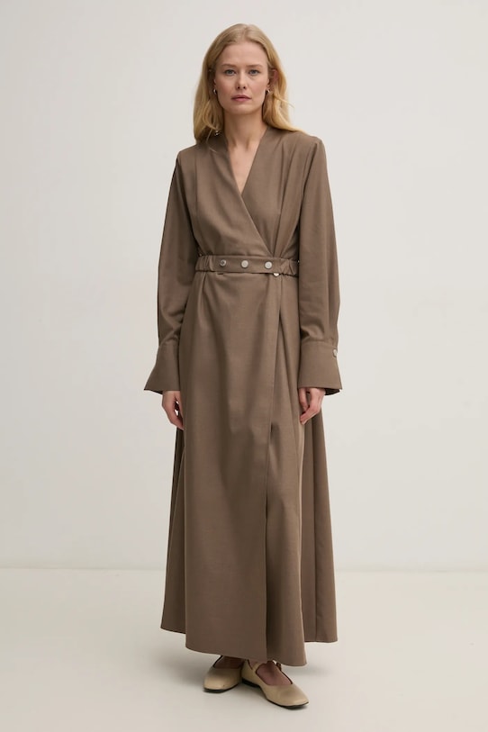 Платье Gestuz, коричневый
Платье Gestuz, коричневый