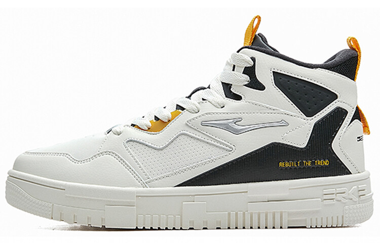 Кеды мужские, обувь для скейтбординга высокая Oak Bud белый/винтажный желтый Erke
Кеды мужские, обувь для скейтбординга высокая Oak Bud белый/винтажный желтый Erke