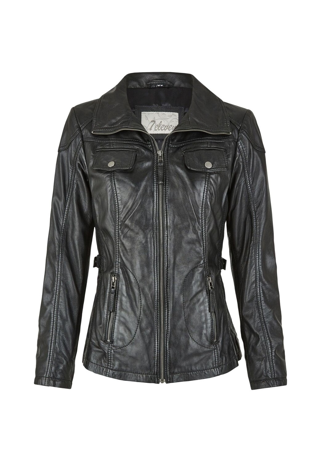 Кожаная куртка мерль 7eleven, черный
Кожаная куртка мерль 7eleven, черный