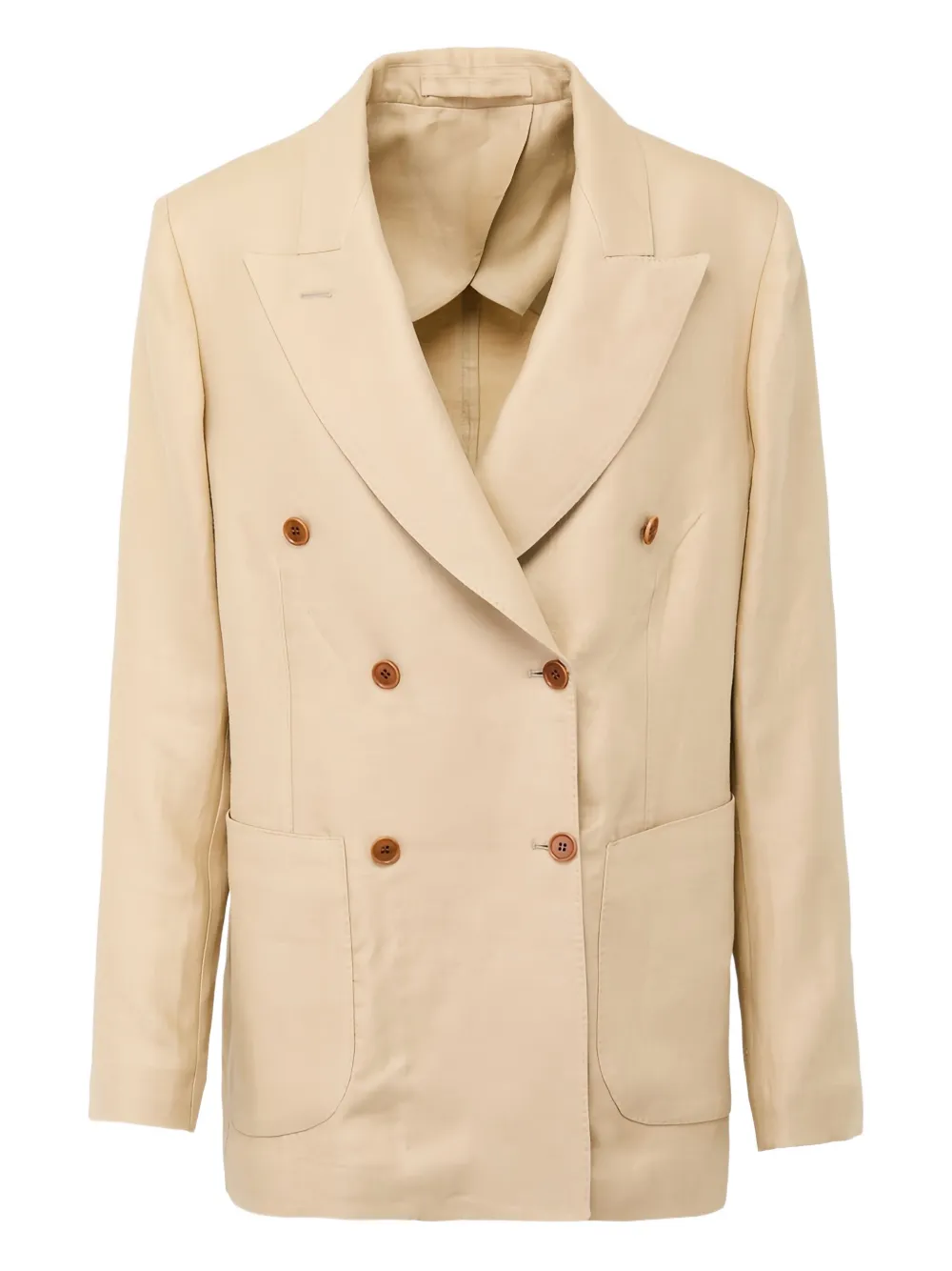 Двубортный пиджак Cettina Giuliva Heritage, нейтральный
Двубортный пиджак Cettina Giuliva Heritage, нейтральный