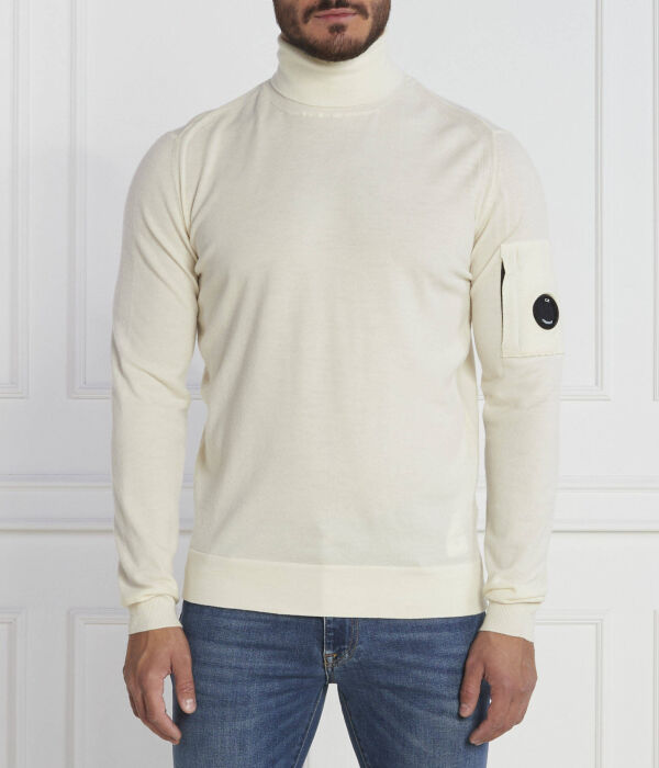 Водолазка C.P. Company шерстяная, экрю
Водолазка C.P. Company шерстяная, экрю