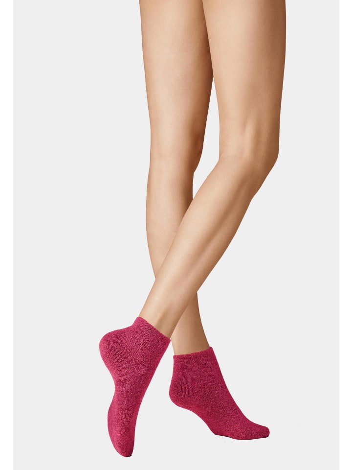 Носки-кроссовки Homesocks без резиновых нитей розового цвета Kunert
Носки-кроссовки Homesocks без резиновых нитей розового цвета Kunert