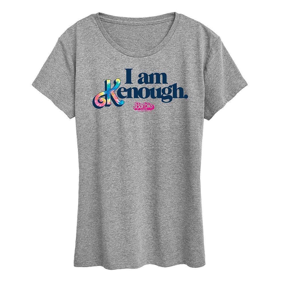 Женская футболка с рисунком Barbie The Movie Kenough Licensed Character, цвет Heather Gray
Женская футболка с рисунком Barbie The Movie Kenough Licensed Character, цвет Heather Gray