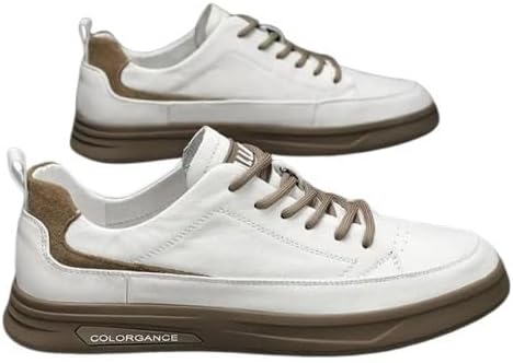 Мужские водонепроницаемые кроссовки из искусственной кожи - повседневные и спортивные белые туфли с шнуровкой, резиновая подошва, подходящие для всех сезонов Fmshi
Мужские водонепроницаемые кроссовки из искусственной кожи - повседневные и спортивные белые туфли с шнуровкой, резиновая подошва, подходящие для всех сезонов Fmshi