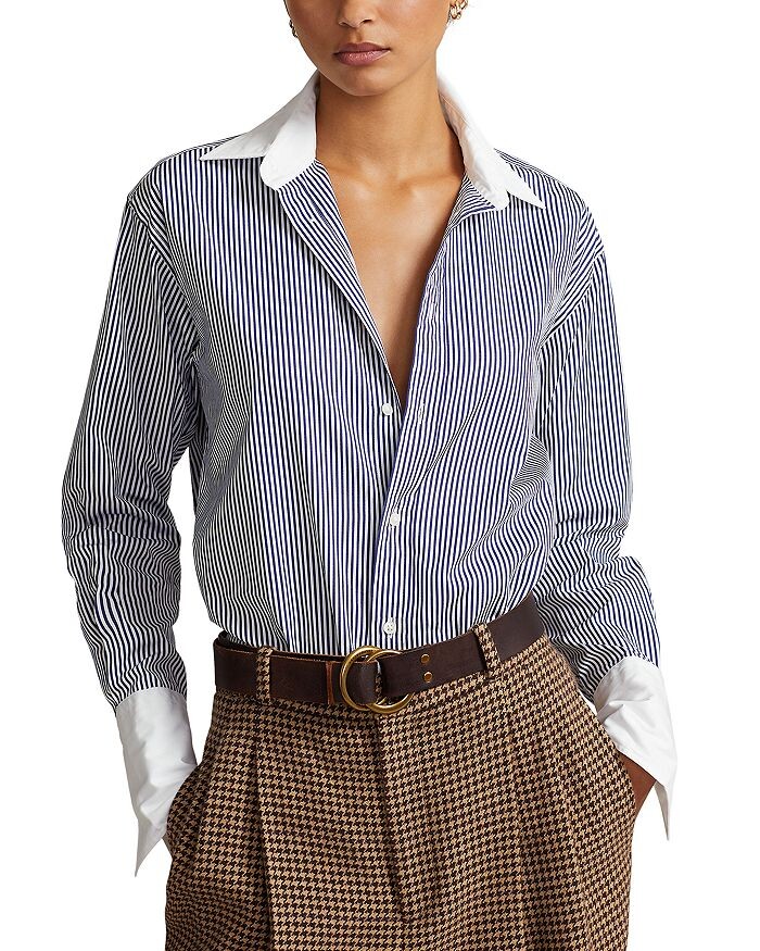 Рубашка с контрастной отделкой Polo Ralph Lauren, синий
Рубашка с контрастной отделкой Polo Ralph Lauren, синий