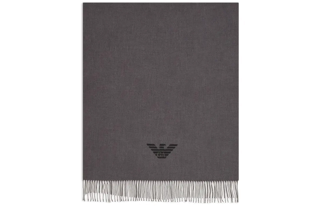 Шарф с бахромой и принтом Eagle EMPORIO ARMANI, темно серый
Шарф с бахромой и принтом Eagle EMPORIO ARMANI, темно серый