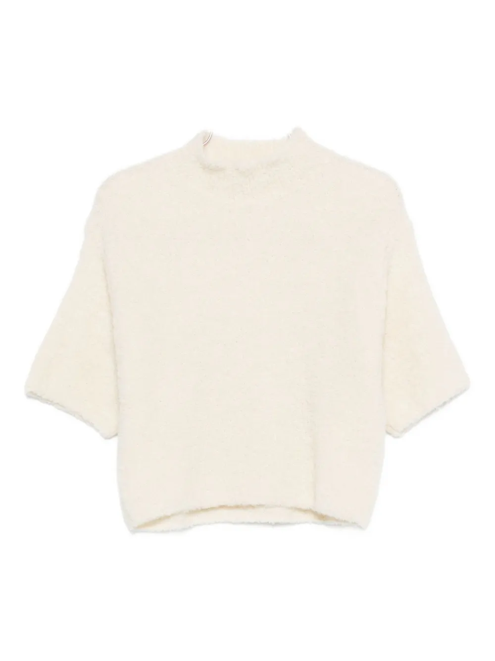 Свитер с высоким воротом и короткими рукавами Antonelli, нейтральный
Свитер с высоким воротом и короткими рукавами Antonelli, нейтральный