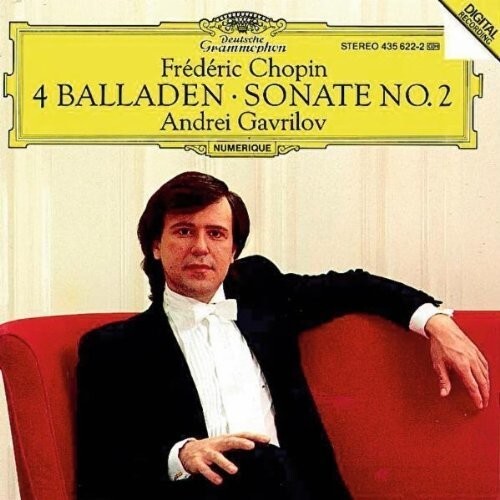 CD диск Chopin / Gavrilov: Ballades / Piano Sonata 2
CD диск Chopin / Gavrilov: Ballades / Piano Sonata 2