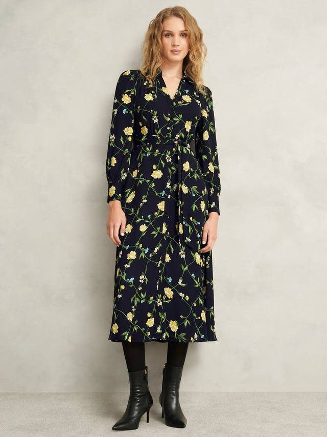 Миниатюрное платье-рубашка everly в цветочек Hobbs, темно-синий/разноцветный
Миниатюрное платье-рубашка everly в цветочек Hobbs, темно-синий/разноцветный