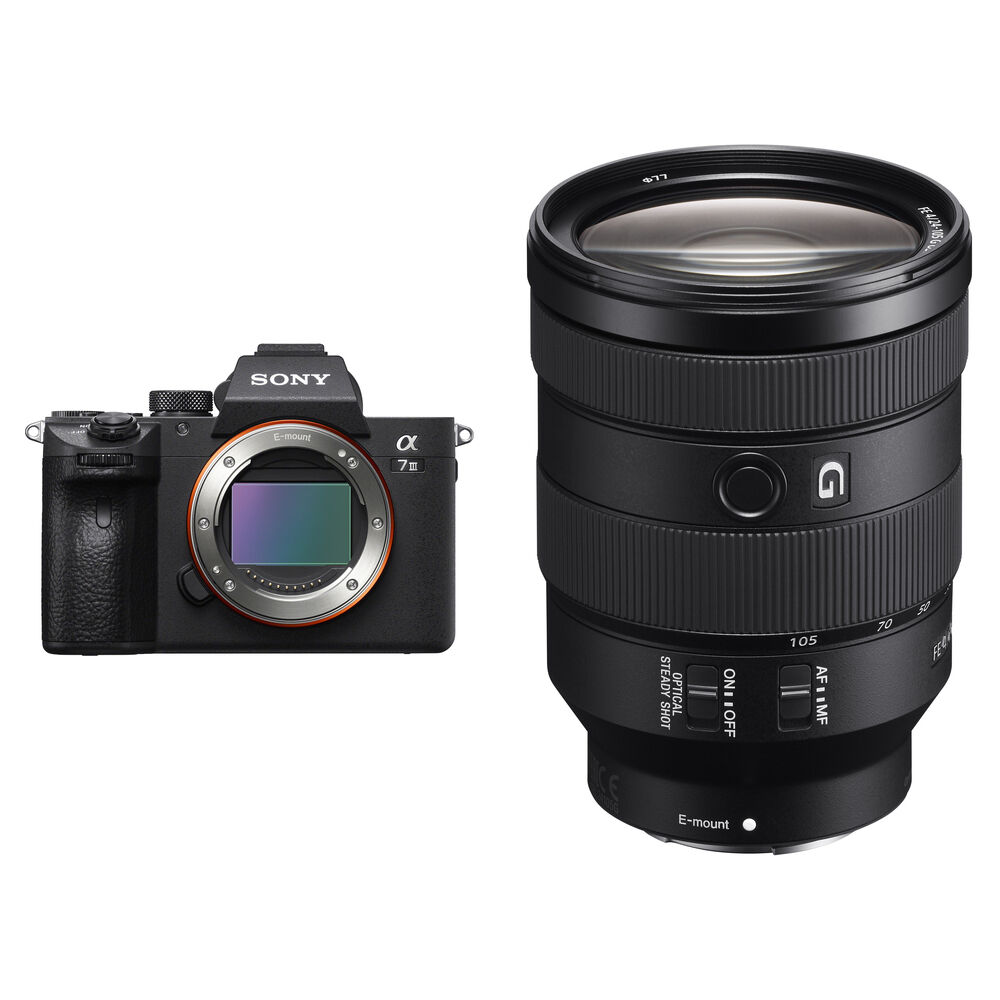 Беззеркальная камера Sony a7 III Mirrorless Camera with 24-105mm f/4 Lens Kit
Беззеркальная камера Sony a7 III Mirrorless Camera with 24-105mm f/4 Lens Kit