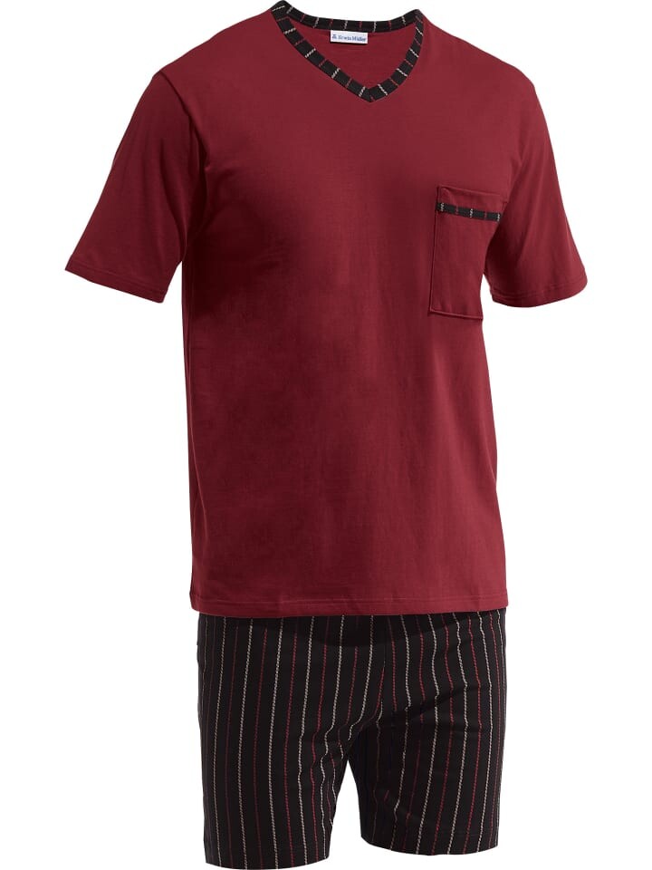 Ночное белье Erwin Müller, цвет schwarz/weinrot
Ночное белье Erwin Müller, цвет schwarz/weinrot