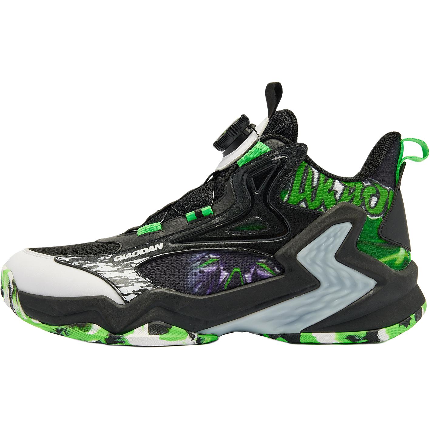 Детские баскетбольные кроссовки с противоскользящей подошвой и износостойким верхом QIAODAN, черный/зеленый
Детские баскетбольные кроссовки с противоскользящей подошвой и износостойким верхом QIAODAN, черный/зеленый