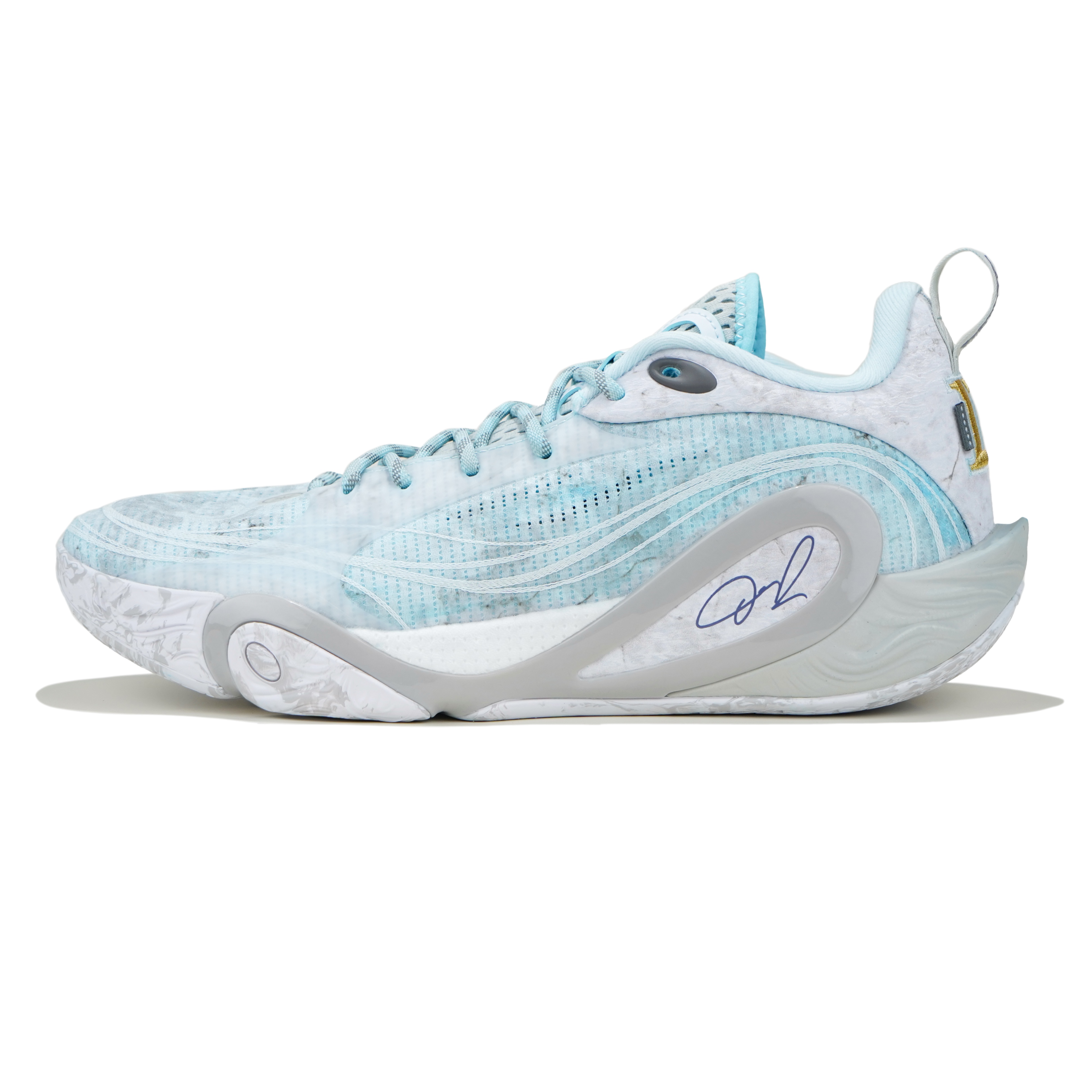 LINING Баскетбольные кроссовки DLO1 с амортизаторами, износостойкими и противоскользящими свойствами, низкие, мужские, синие 
LINING Баскетбольные кроссовки DLO1 с амортизаторами, износостойкими и противоскользящими свойствами, низкие, мужские, синие