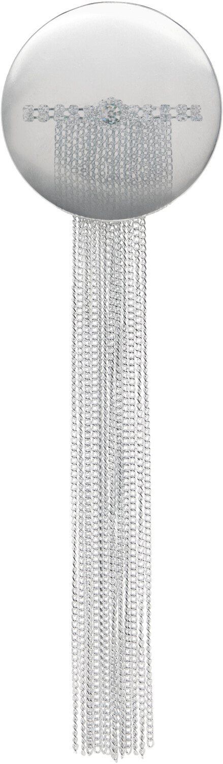 Эксклюзивная серебряная брошь-кнопка и цепочки от SSENSE Julie Kegels
Эксклюзивная серебряная брошь-кнопка и цепочки от SSENSE Julie Kegels