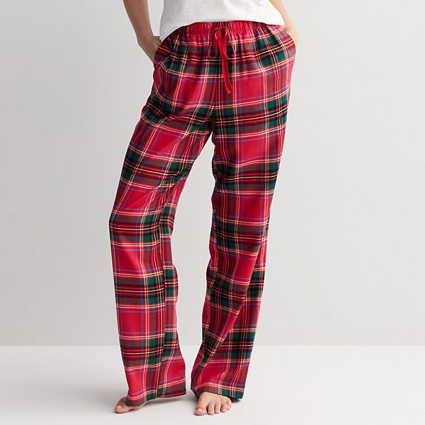 Женские уютные пижамные брюки из фланели Sonoma Goods For Life, Red Merry Tartan
Женские уютные пижамные брюки из фланели Sonoma Goods For Life, Red Merry Tartan