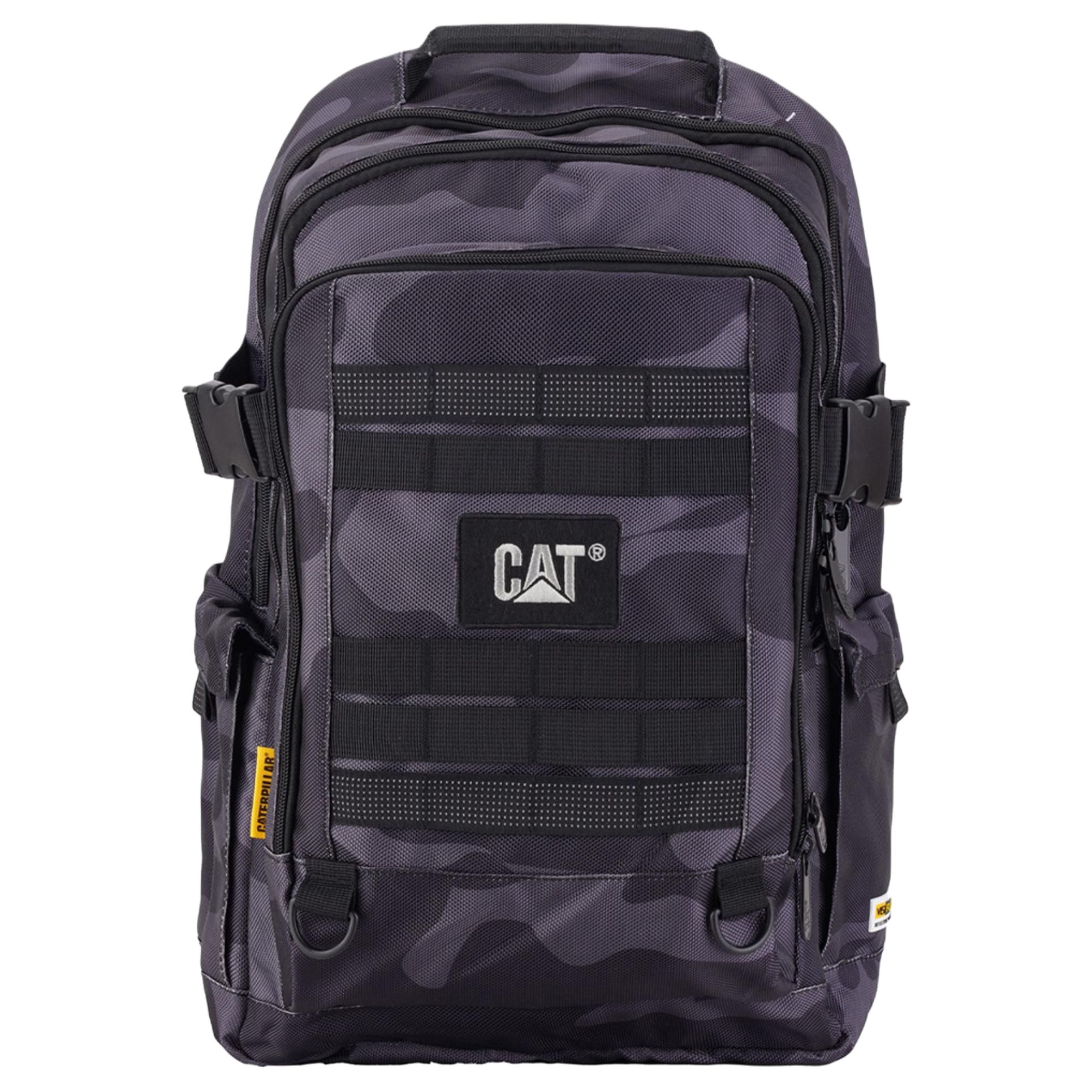 Полиэстеровый рюкзак среднего размера унисекс черно-фиолетовый CAT
Полиэстеровый рюкзак среднего размера унисекс черно-фиолетовый CAT