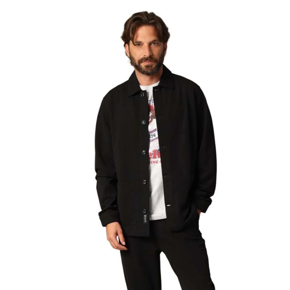 Рубашка с длинным рукавом Deeluxe Matheus, черный
Рубашка с длинным рукавом Deeluxe Matheus, черный