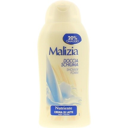 Пена для душа Nutiente Milk Cream 300мл, Malizia
Пена для душа Nutiente Milk Cream 300мл, Malizia