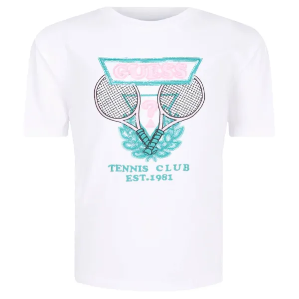 Футболка стандартного кроя Guess, белый
Футболка стандартного кроя Guess, белый