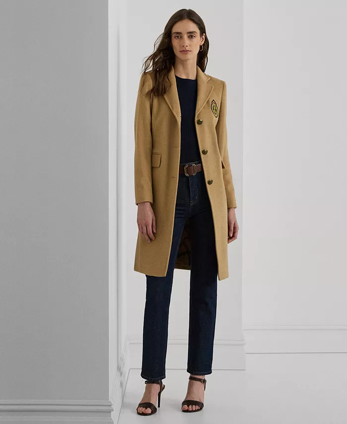 Женский однобортный бушлат Lauren Ralph Lauren, коричневый/бежевый
Женский однобортный бушлат Lauren Ralph Lauren, коричневый/бежевый