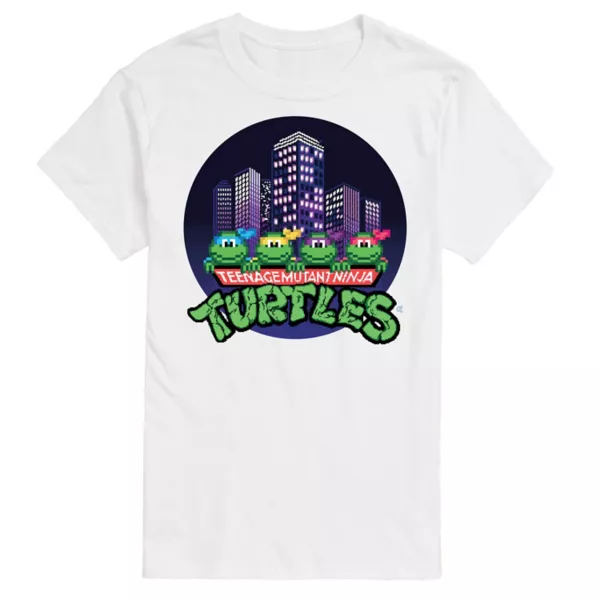 Футболка мужская с принтом "Черепашки-ниндзя" и городским пейзажем Nickelodeon, белый
Футболка мужская с принтом "Черепашки-ниндзя" и городским пейзажем Nickelodeon, белый