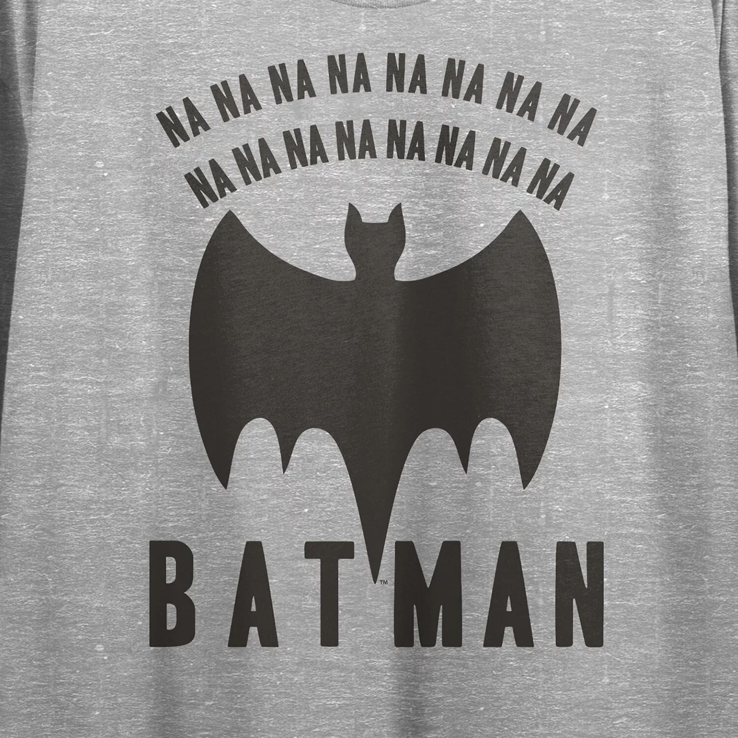 Детская укороченная футболка DC Comics: Batman "Na Na Batman" с рисунком Licensed Character
Детская укороченная футболка DC Comics: Batman "Na Na Batman" с рисунком Licensed Character