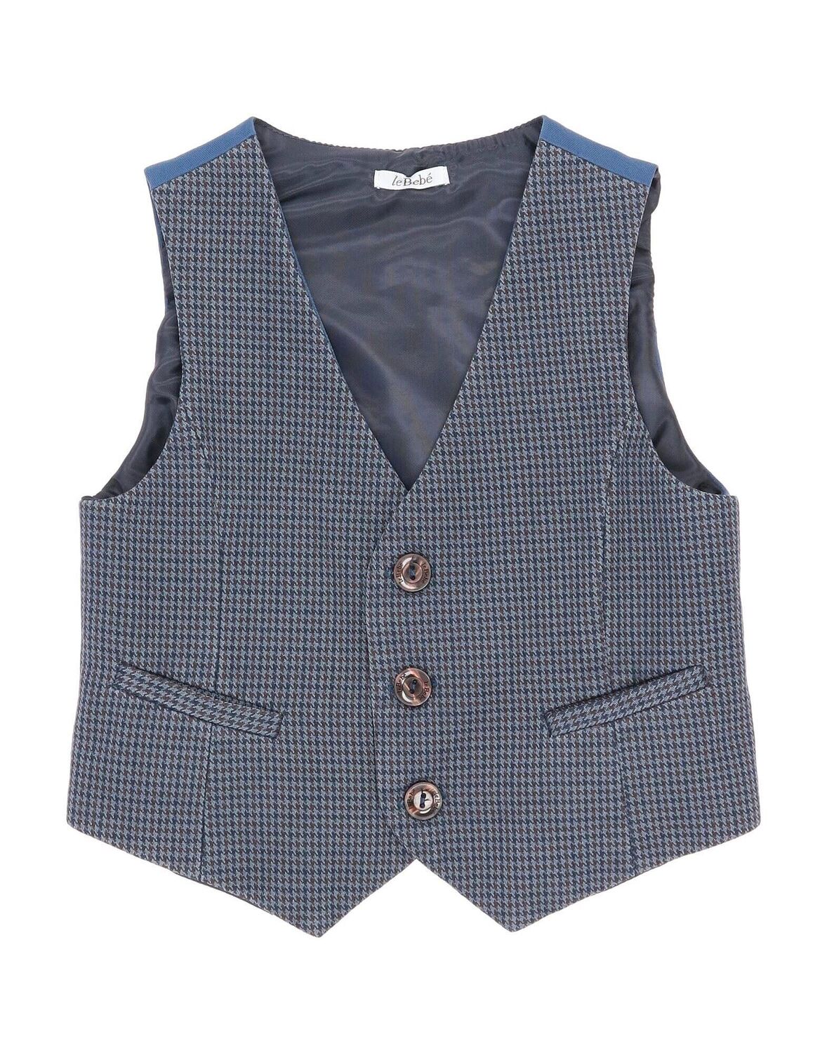 Жилет для ребенка Le Bebé, серо-синий
Жилет для ребенка Le Bebé, серо-синий